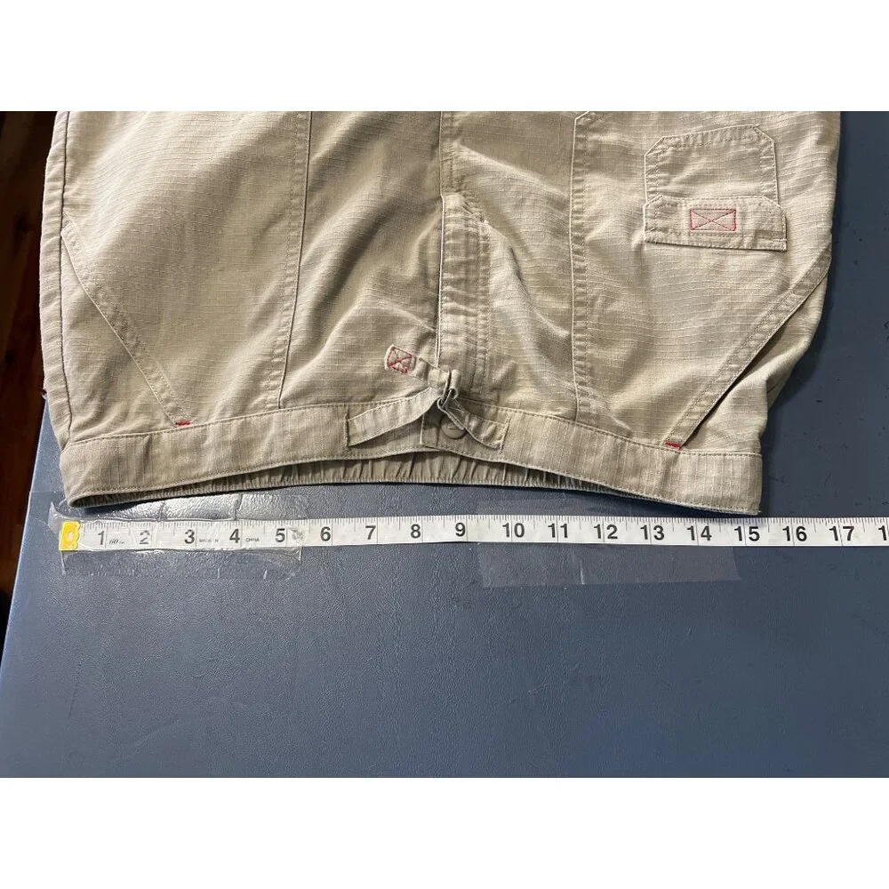 L.L. Bean Tipstop‎ Skirt 14  Hiking Outdoors Gorpcore Elastic Tan